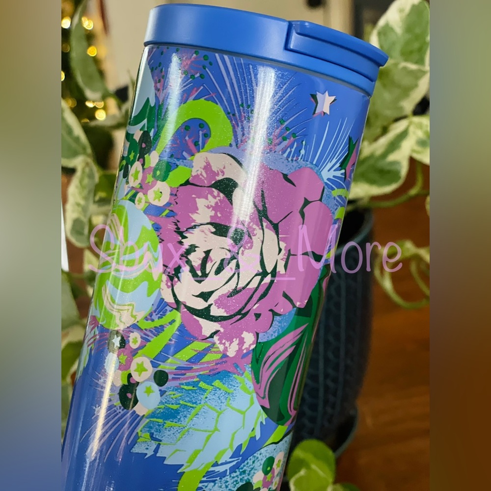 💜🌹💜 Starbucks 2023 Holiday Shimmer & Roses 20oz tumbler - Picture 6 of 7